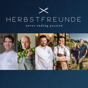 Herbstfreunde 2025 Gruppe professioneller Köche und kulinarischer Experten für das Herbstfreunde-Event
